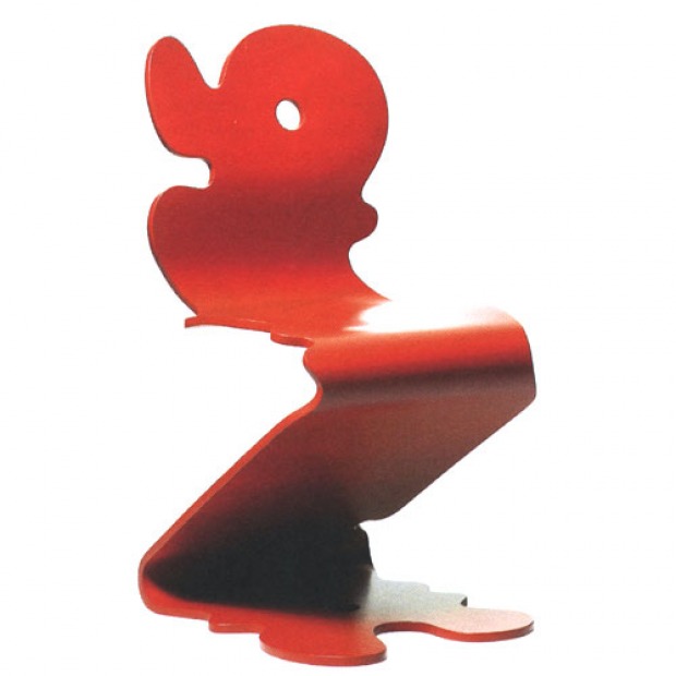 sedia verner panton anni '90